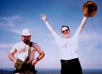 Patrick and Tom on Silver Peak